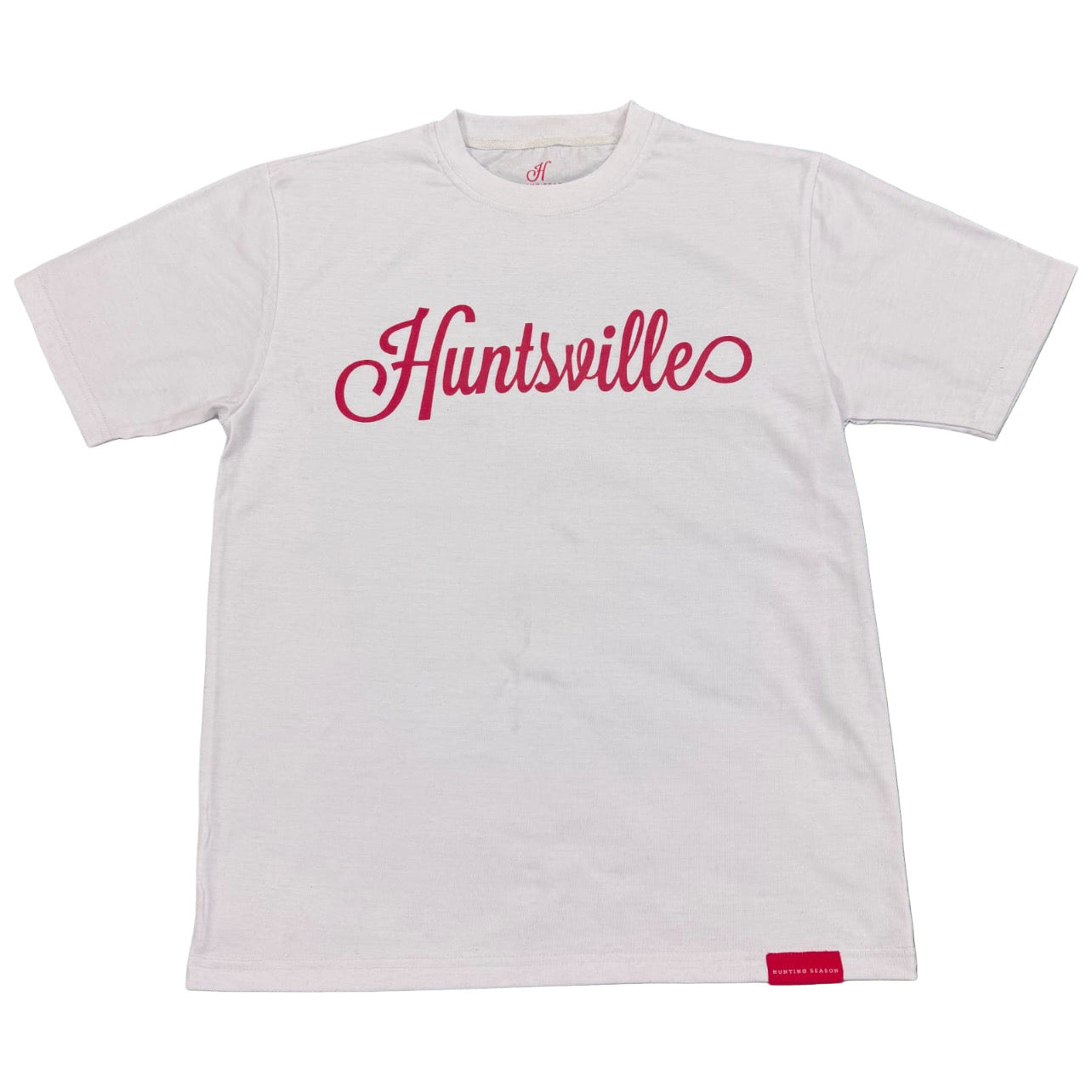 Original “Huntsville” White and Red T-Shirt
